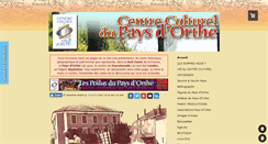 Desktop Screenshot of centrecultureldupaysdorthe.com